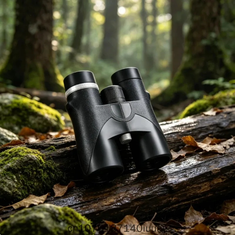 8/10x42 Dual Tube Telescope High Magnification HD Outdoor Portable Professional Observation Travel Telescope