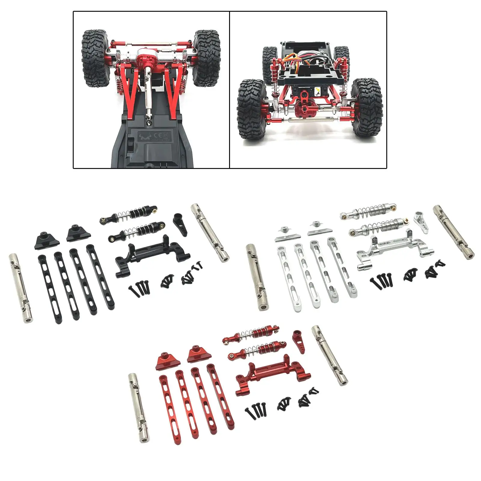 Profesjonalne części zamienne do modeli samochodów RC, wsporniki amortyzatorów, części do zdalnie sterowanych samochodów do MN82 1/12 RC Truck