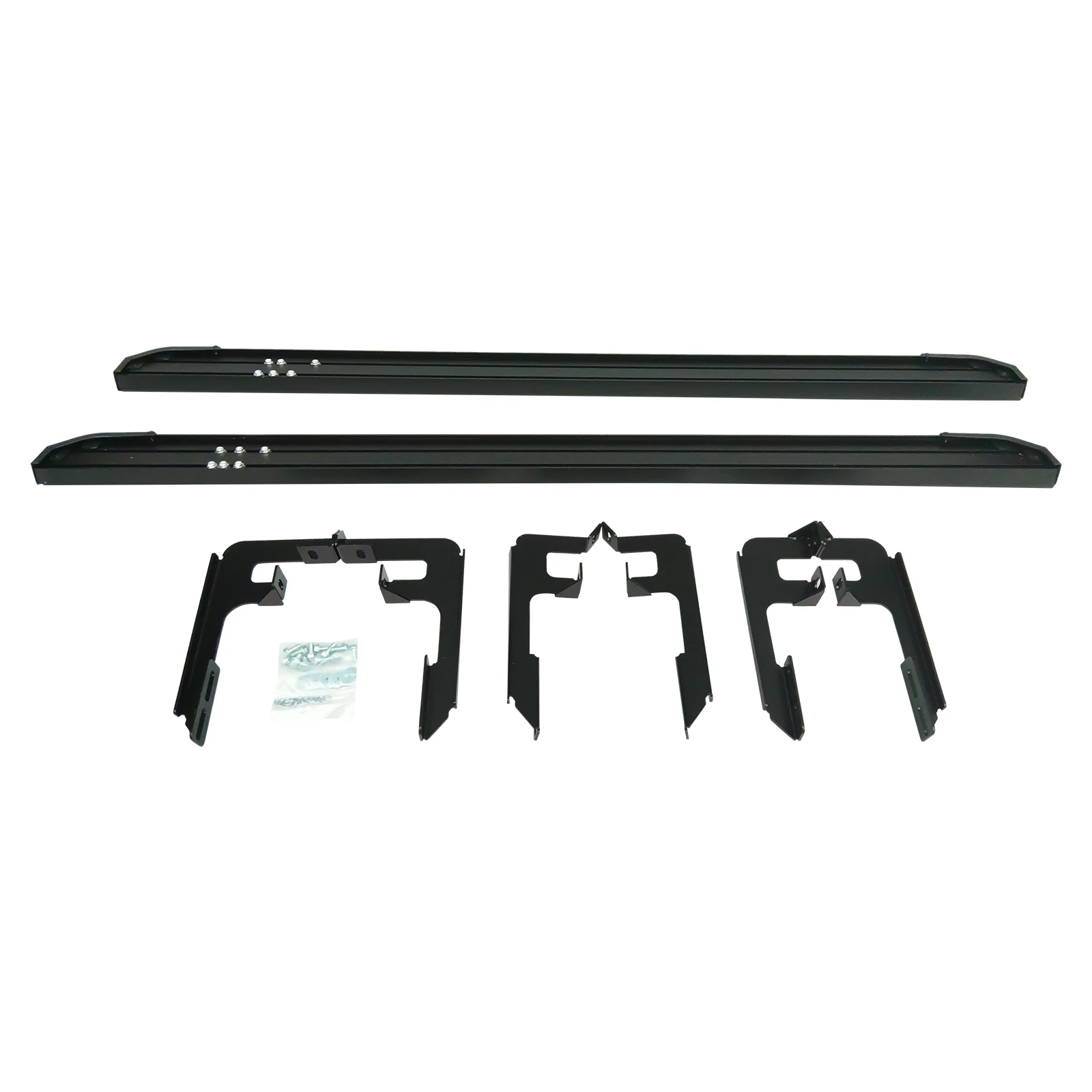 Side Step Nerf Bars Running Boards for 2016-2022 Honda Pilot Aluminum,L+R