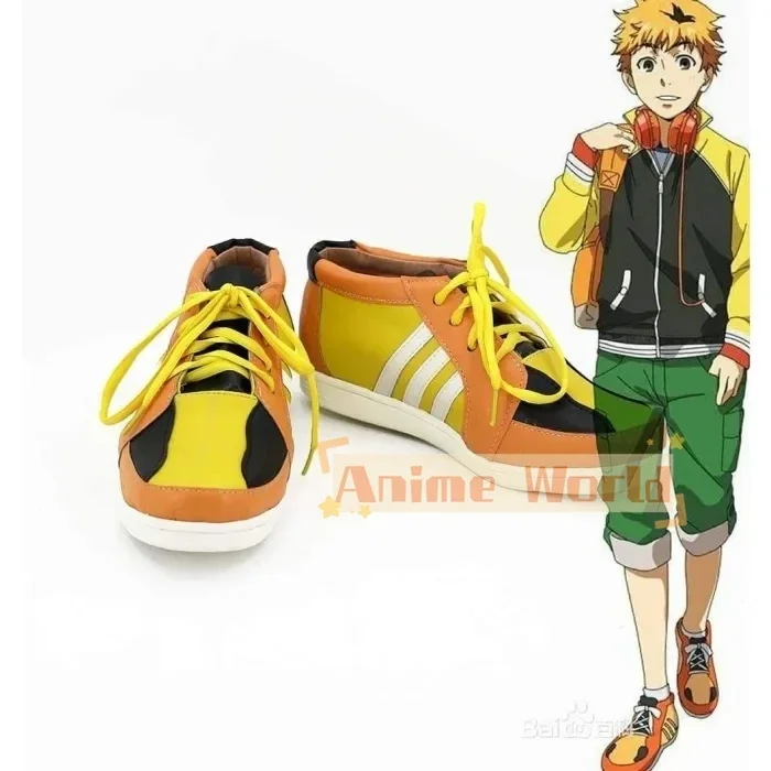 

Hideyoshi Nagachika Shoes Cosplay Shoes Custom Made Halloween Carnival Party Props