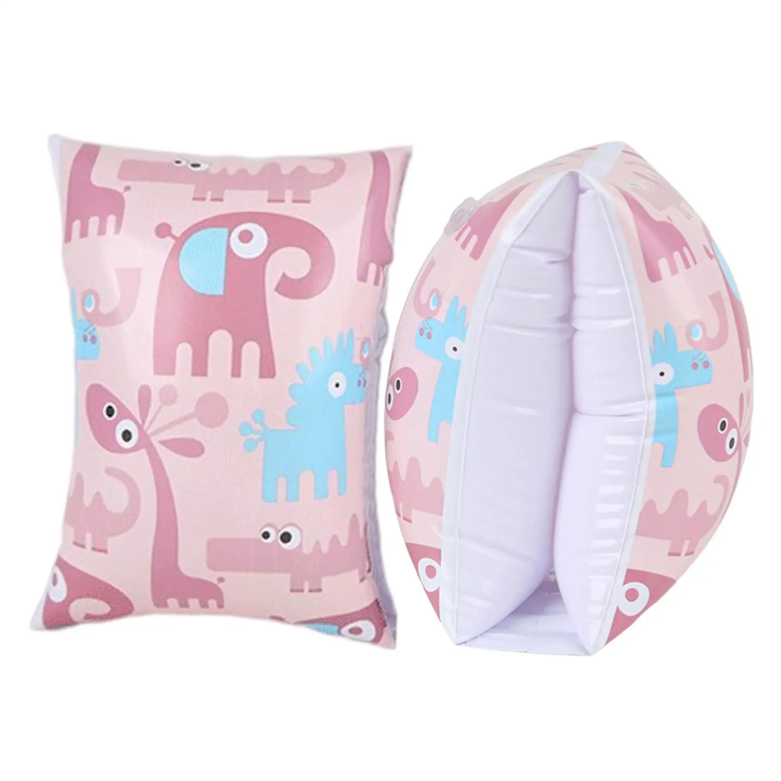 Children Inflatable Swim Arm Bands for Beginners Pool Armbands Comfortable Sleeves Swimming Training Accessories