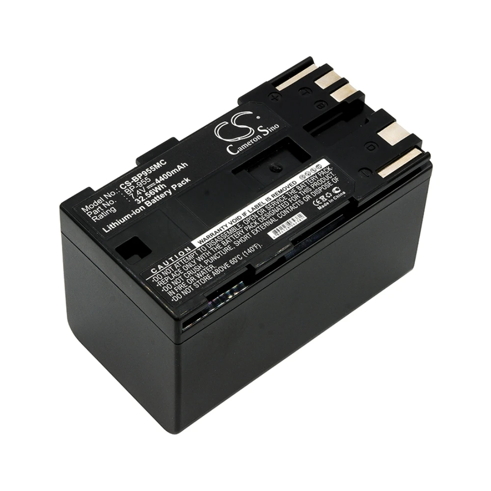 

Li-ion Camera Battery for Canon, 7.4V, 4400mAh, Compatible Models: EOS C100, EOS C100 Mark II, GL2, XF100, XF105, XF300, XF305