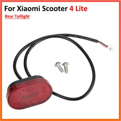 Rear Taillight For Xiaomi Electric Scooter 4 Lite Brake Light Safety Warning LED Tail Lamp Parts