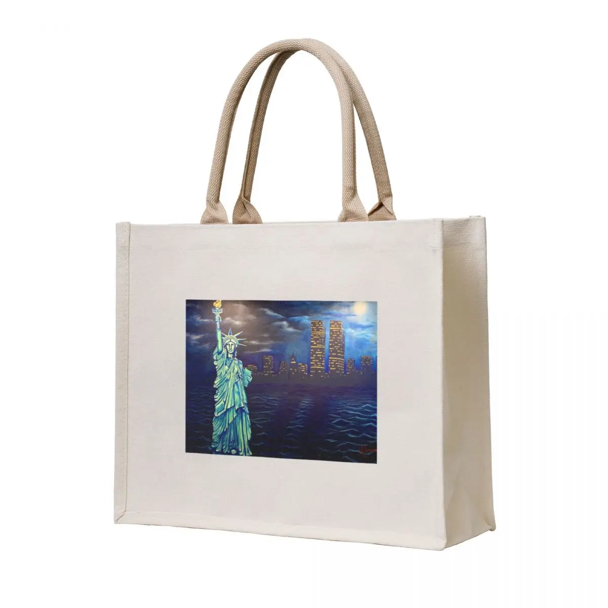 

God Bless America Tote Bag Large bags for women large tote bag Women's shopper bag shopping logo