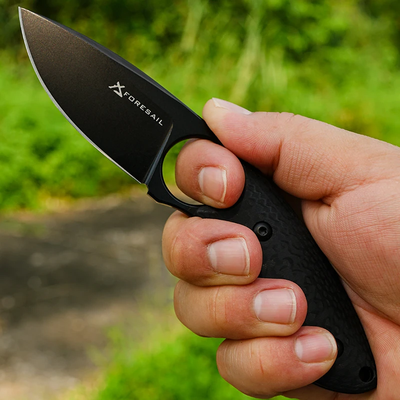 

High-Quality Fixed Knife Carbon Fiber Handle sharp VG-10 Steel Tactical Survive Hunting Kitchen Camping Hiking EDC Tool Knive