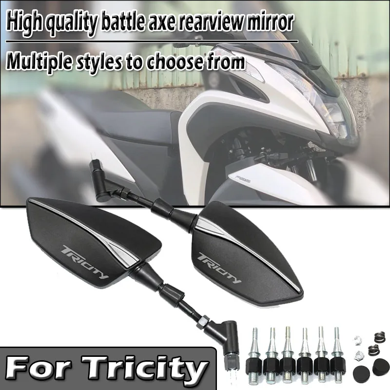 

For Tricity Tricity 125 Tricity 155 Tricity 300 8/10mm Universal Adjustabale Rearview Rear View Mirrors Side Mirror