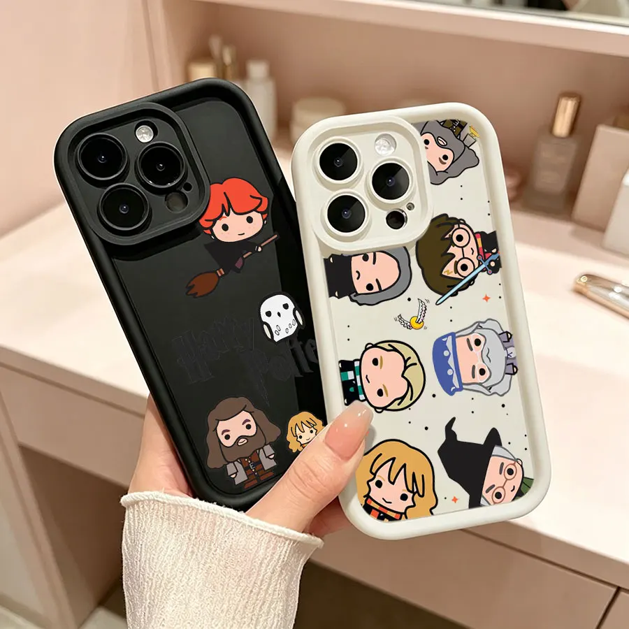 Magic Potters Wand Harries Shockproof Phone Case For iPhone 18 17 16 15 14 13 12 11 Pro Max Mini 7 8 6 Plus XR XS SE 2020 2022
