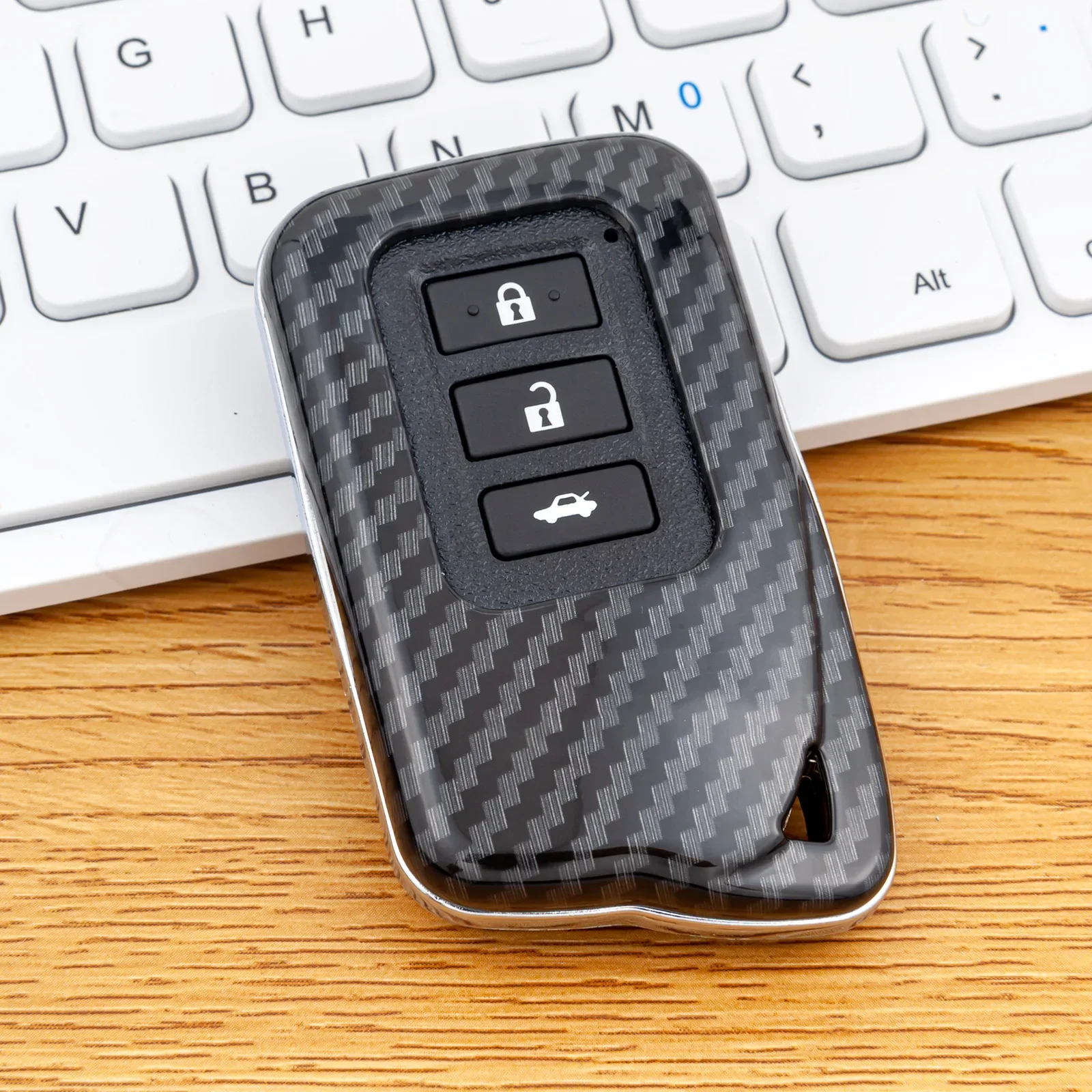 

ABS Plastic Carbon Fiber Car Smart Key Case Cover For Lexus ES300h ES350 GS200t IS200t IS300 LX570 NX200t RC350 RX350L RX450hL