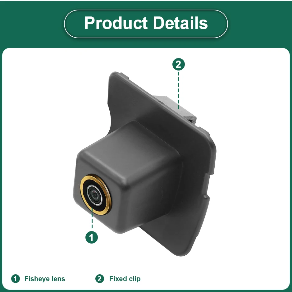 GreenYi 1080P AHD 170° Car Rear View Camera For Mercedes Benz ML M W164 ML350 ML330 ML63 Reverse Reversing Vehicle Parking AHD