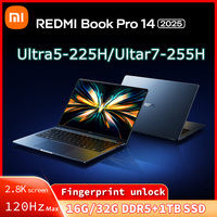 Xiaomi Redmi Book Pro 14 2025 Laptop Intel Core Ultra 7 255H/Ultra 5 225H 32G DDR5+ 1T SSD 2.8K 120Hz Notebook Office Ultrabook