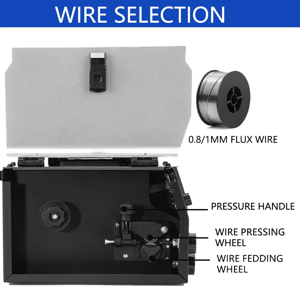 Welding Wire Gasless Flux Cored MINI 3 IN1 MIG TIG MMA Small Integrated Multifunctional Welding Machine