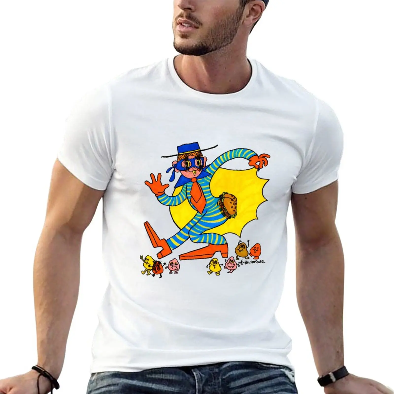 

New Hamburgulars Booty Stash T-Shirt Short sleeve tee cute tops T-shirts for men cotton