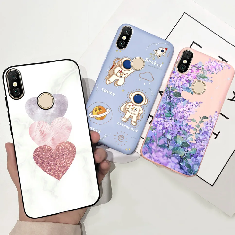 

New For Xiaomi Redmi S2 Case Fashion Astronaut Love Print Soft Silicone Back Cover For Redmi S2 M1803E6G Shockproof Phone Case