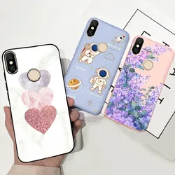 New For Xiaomi Redmi S2 Case Fashion Astronaut Love Print Soft Silicone Back Cover For Redmi S2 M1803E6G Shockproof Phone Case