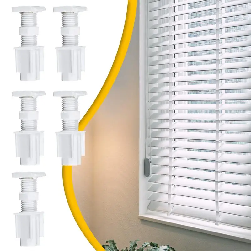 Shutter Installation Code 5X Louver Brackets Vertical Replacement Part Set For Home Living Room Bedroom Bathroom