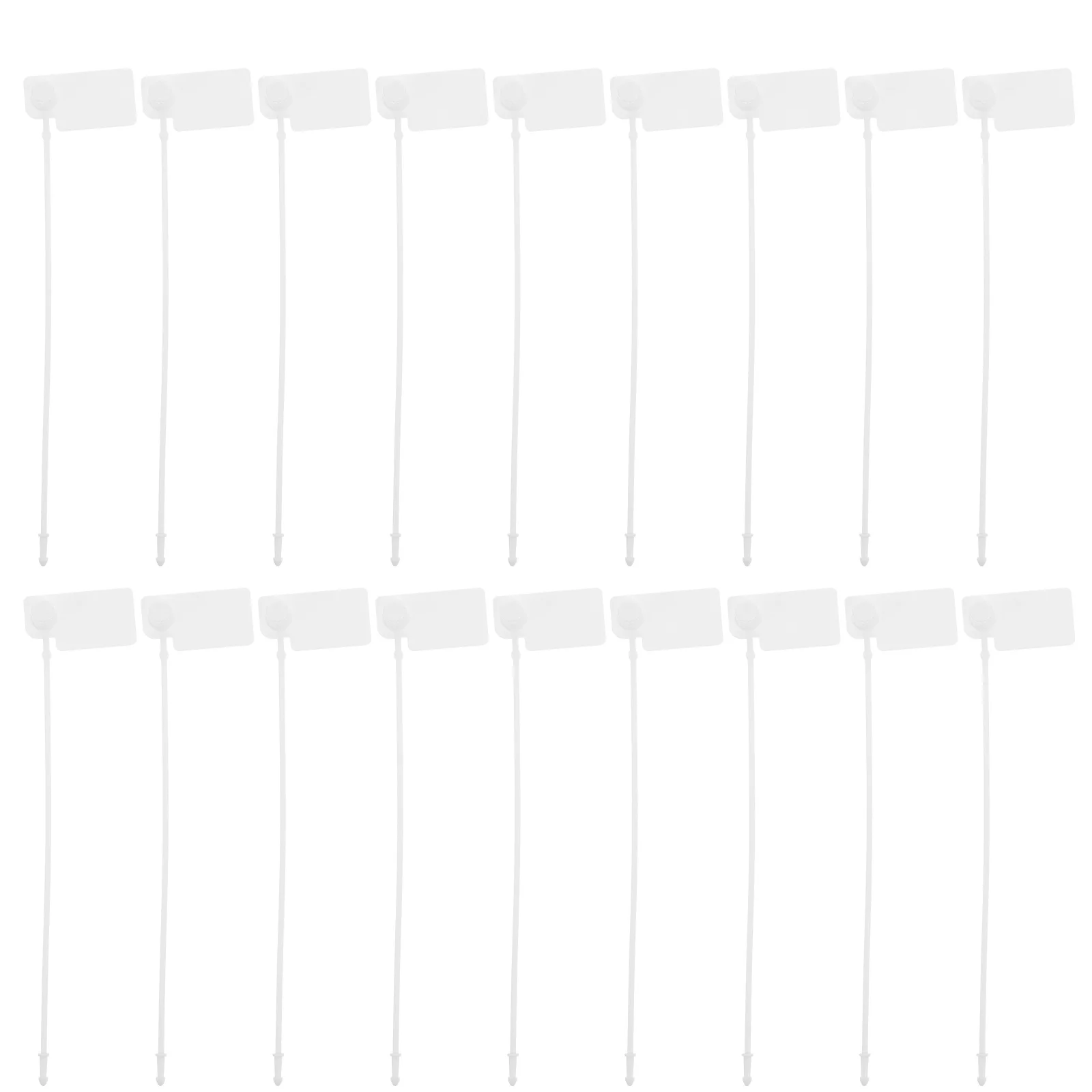 

100 Pcs Anti-adjustment Shoe Buckle Self-locking Ties Plastic Cable Zipper Large Quantity Nylon Shoes
