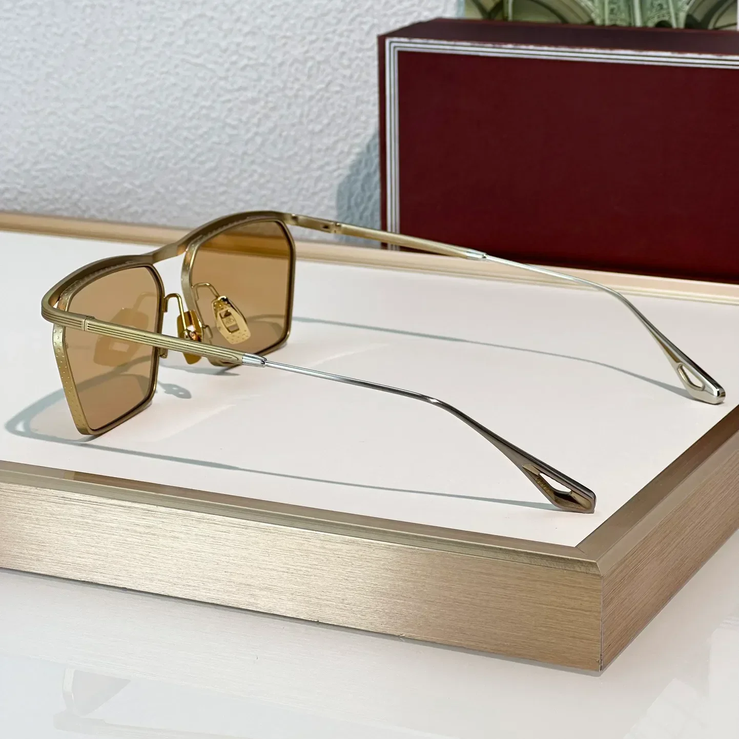 Okulary przeciwsłoneczne damskie i męskie w stylu ABRESSON, anty-ultrafioletowe, retro, pełna oprawka, specjalny design, losowe pudełko.