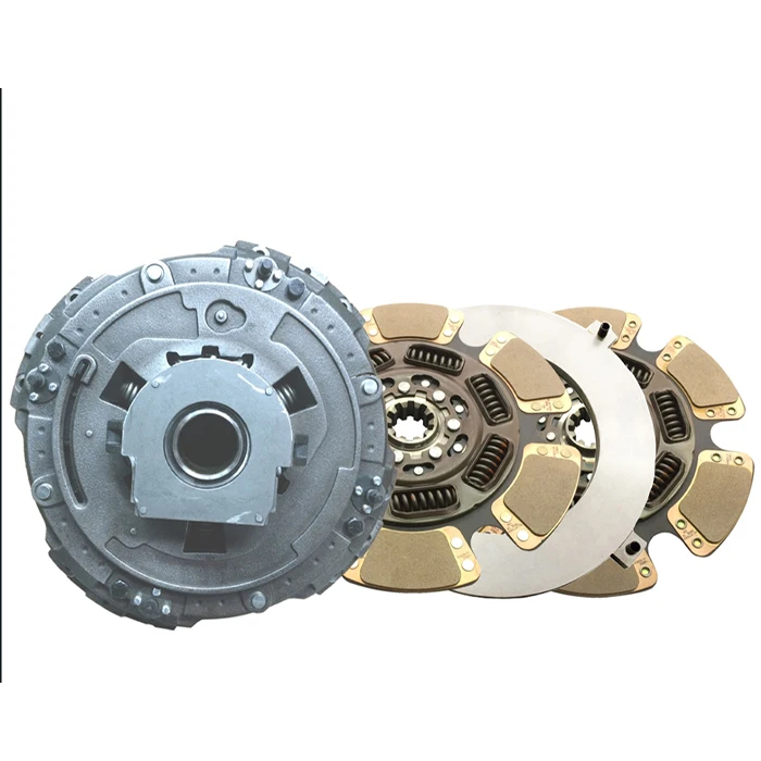 

209701-25 15 1/2" X 10T X 2" Auto Clutch Kit Assembly 128709 Clutch Disc Plate 125327 Intermediate Plate for American Truck