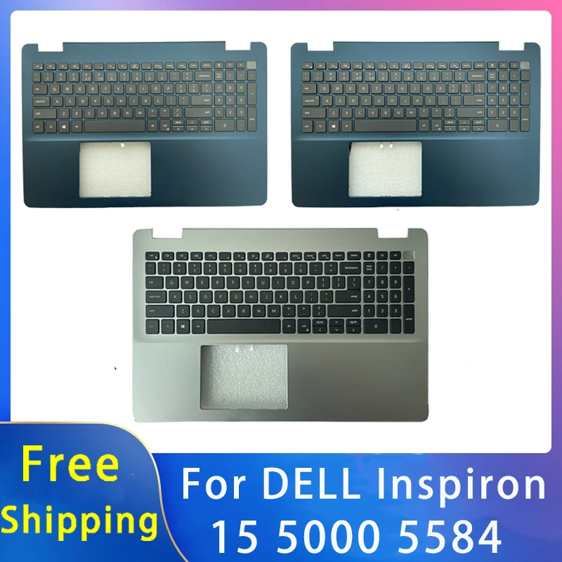 

Новинка для Dell Inspiron 15 5000 5584; Сменные аксессуары для ноутбуков, клавиатура США 0227VH 0DFX5J