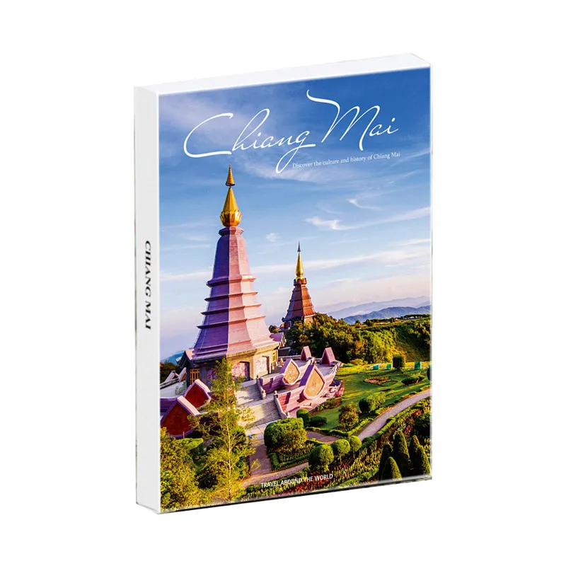 

30 Sheets Chiang Mai Landscape Postcards INS Style Greeting Card Can Be Maile Wish Card For Message DIY Journal Decoration Gift