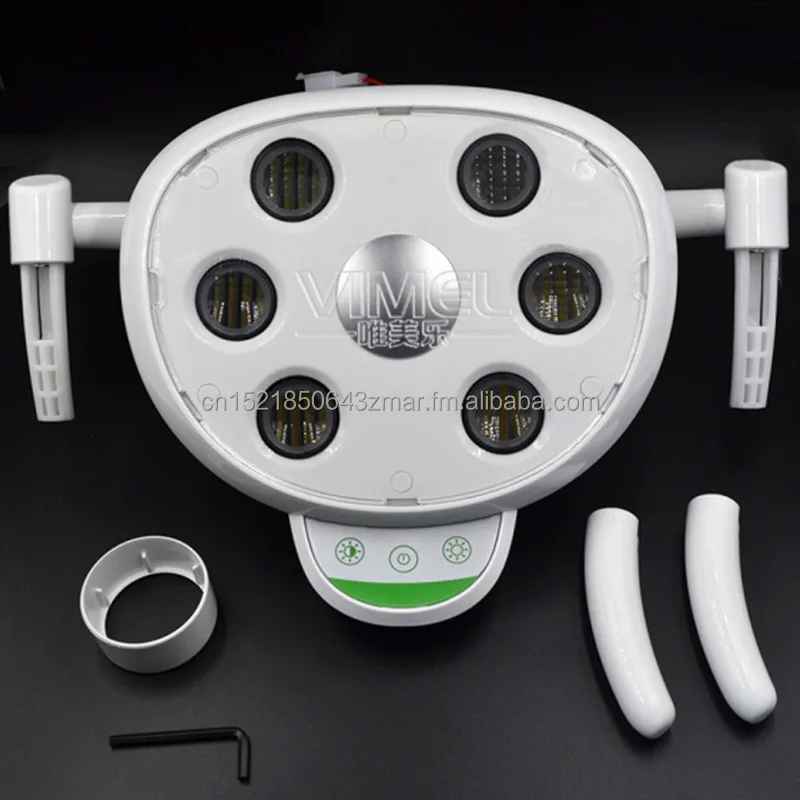 OEM Dental 6 LED Oral Light Exam Induction Lamp for Dental Unit Chair Connector 22/26mm CE certification