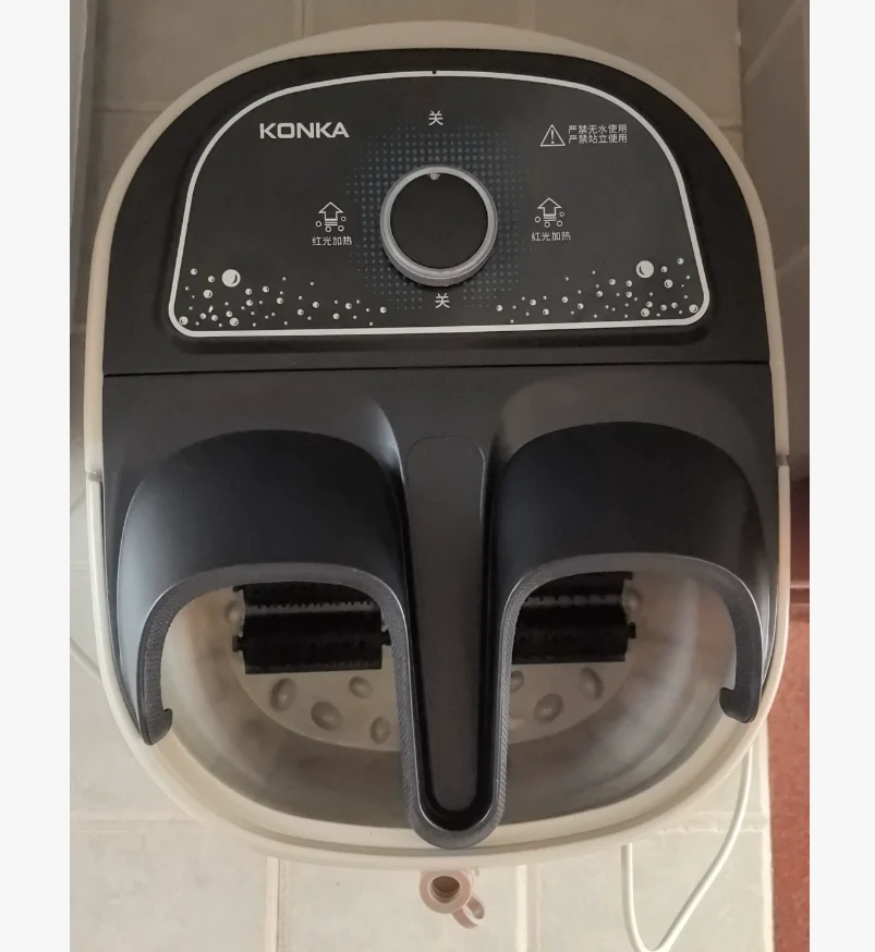 

220V Advanced Electric Foot Soaking Basin with Heating Function, Temperature Control, and Automatic Massage for Home Use BBD