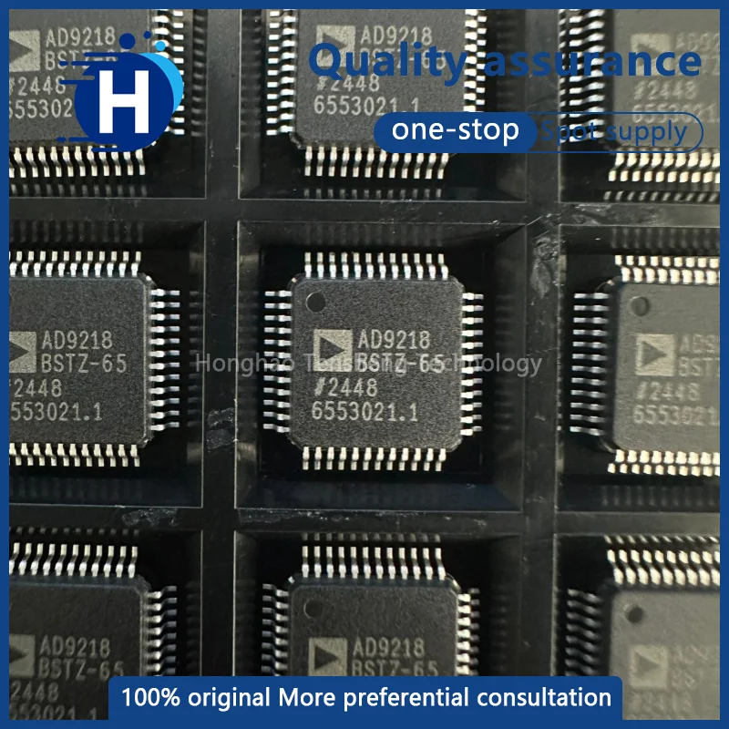 1 piece of high-quality AD9218BSTZ-65 digital-to-analogue converter in a QFP-48 package