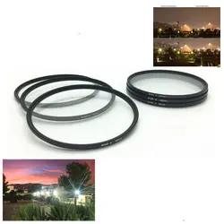 95mm 105mm 4/6/8 Star Line Star Filter 4 6 8 Piont Camera lens Filter For Pentax Canon Nikon Sony DSLR