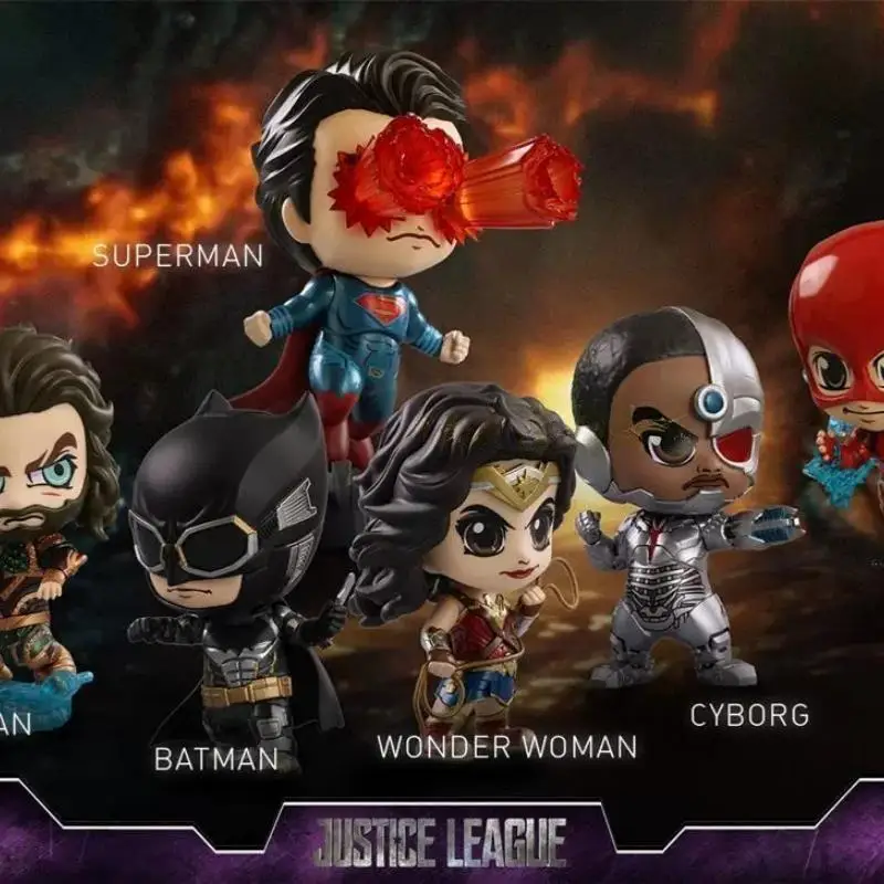 

Бестселлер, горячие игрушки, серия постоянного тока, набор кукол Лиги Справедливости, Cosbaby, мини-милая коллекция, модель куклы, вся коробка, рождественский подарок на складе