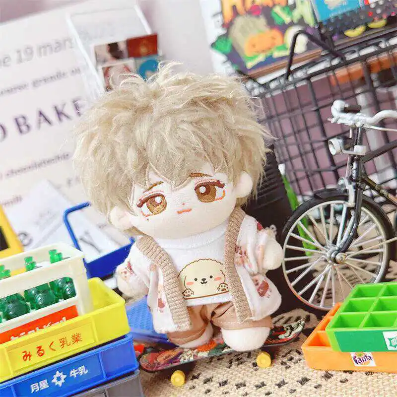 For 10cm Doll Clothes 10cm Plush Doll Clothes Outfit Dolls Accessories Cultivate Hands-on Ability Children's Gift Toys in Stock