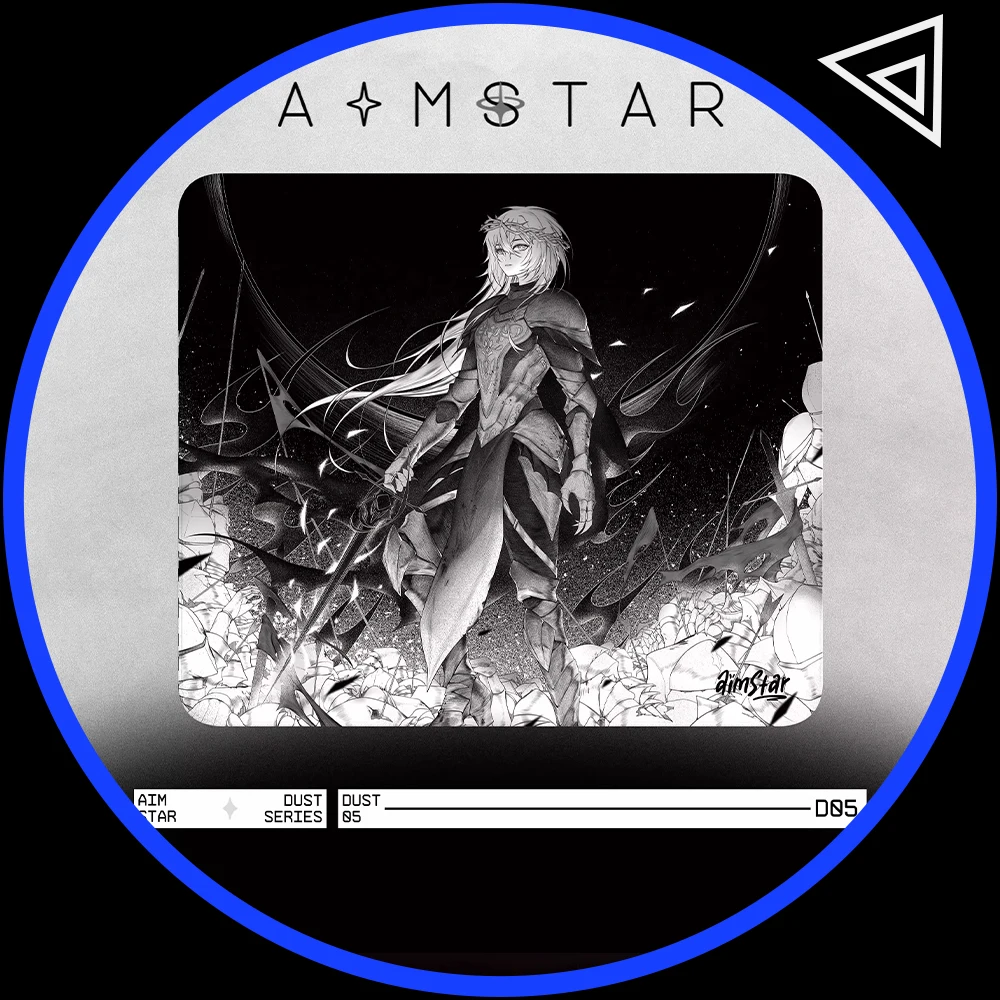 Aimstar stardust mousepad equilíbrio neutro e-sports gaming mousepad 4mm antiderrapante mouse pad acessórios de jogos mousepad