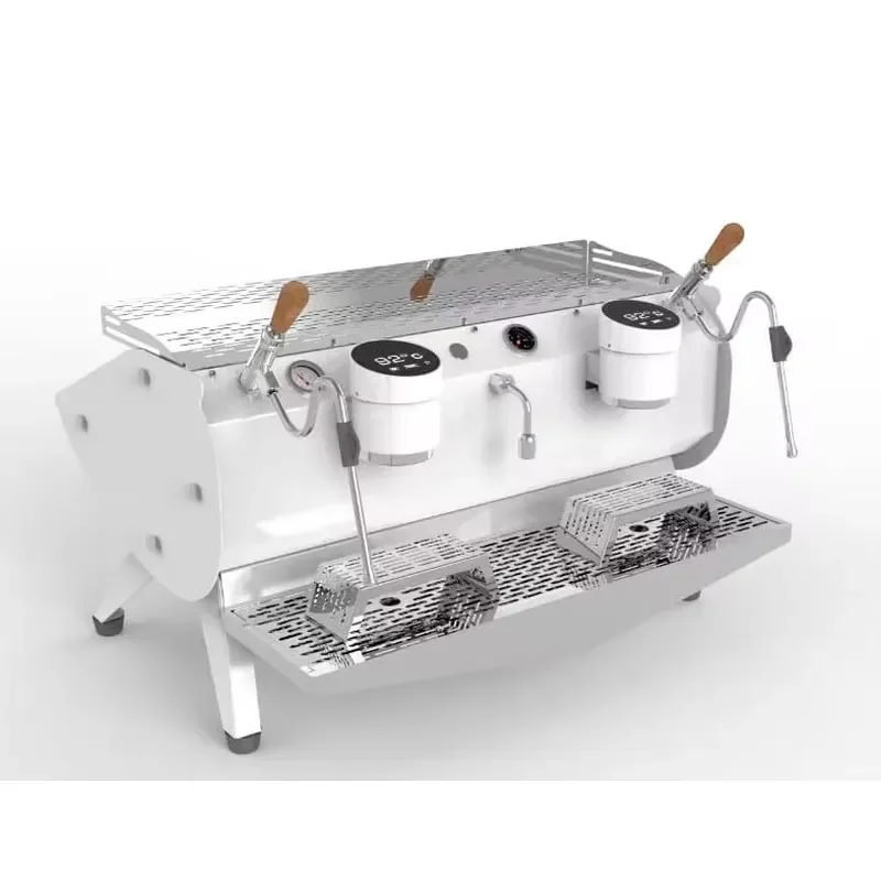 Commercial Intelligent Automatic Coffee Machine Precise Temperature Control 7000W Espresso Maker for Restaurants
