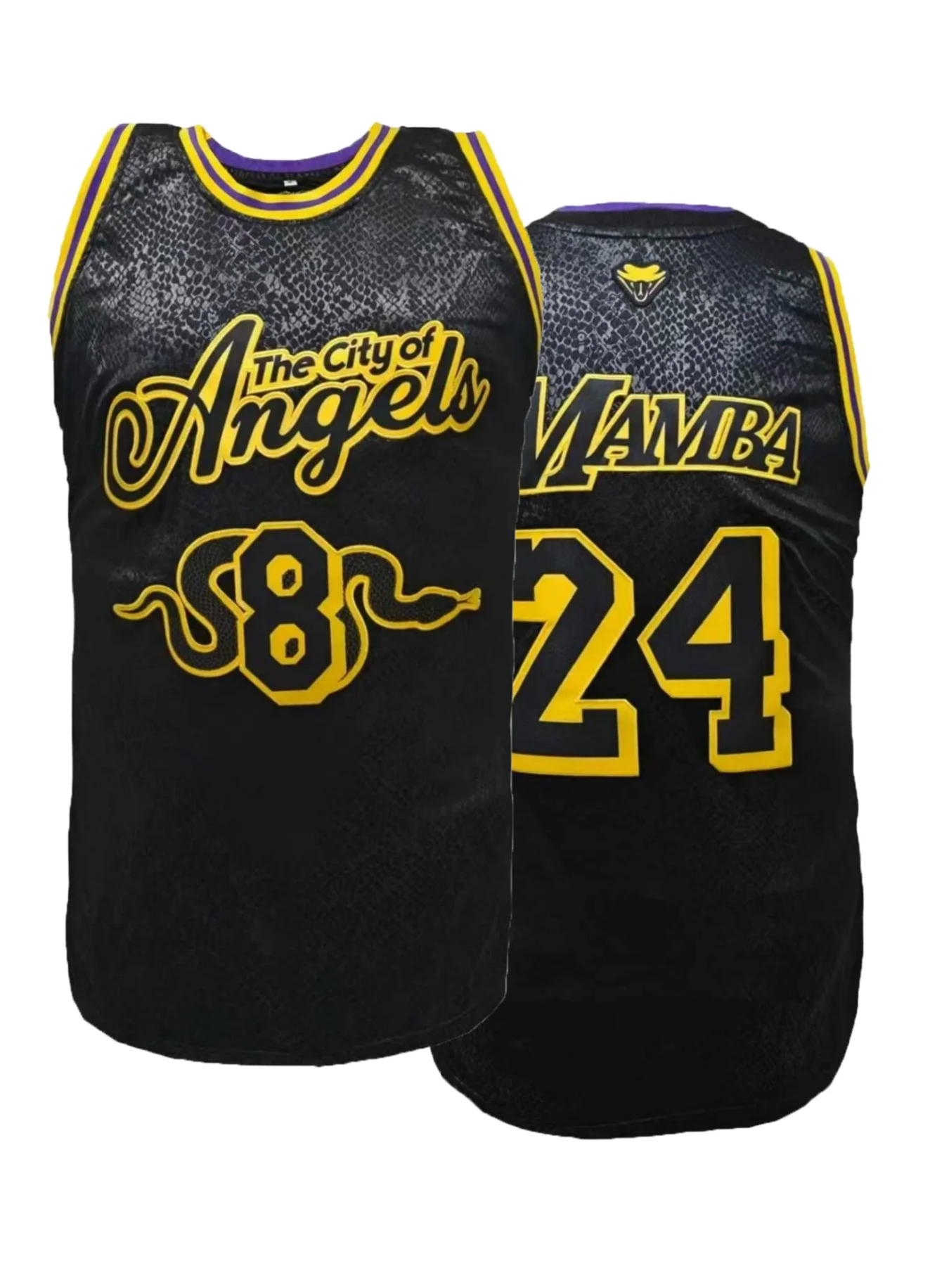 Maillot de basket-ball cousu avec lettres et chiffres pour hommes, gilet de basket-ball ample et respirant, vêtements de sport pour l'entraînement et les loisirs