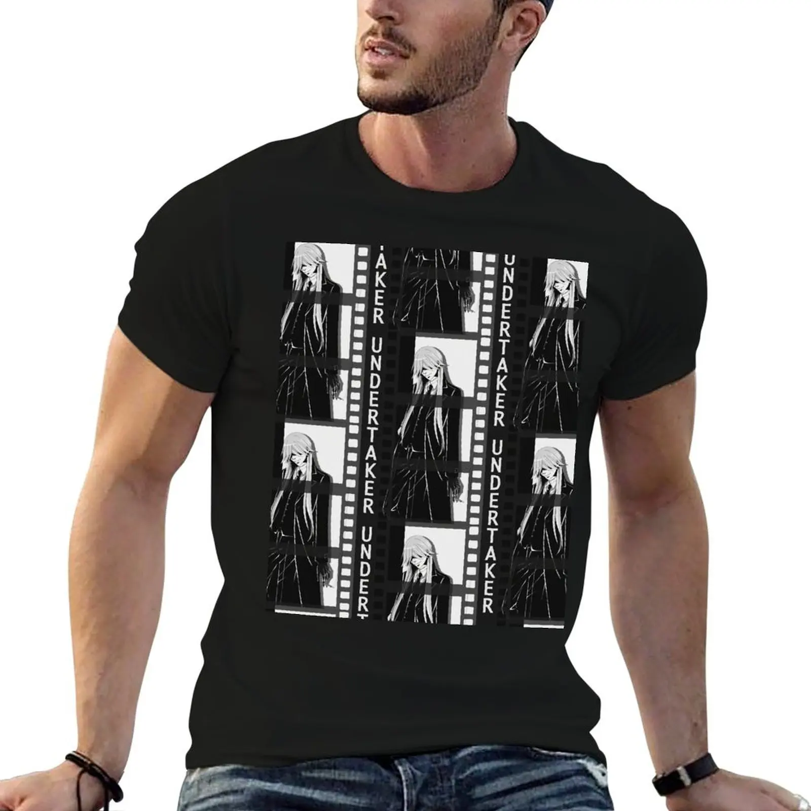 

Undertaker Black Butler T-Shirt printed t shirts for man man t shirts graphic T-Shirt