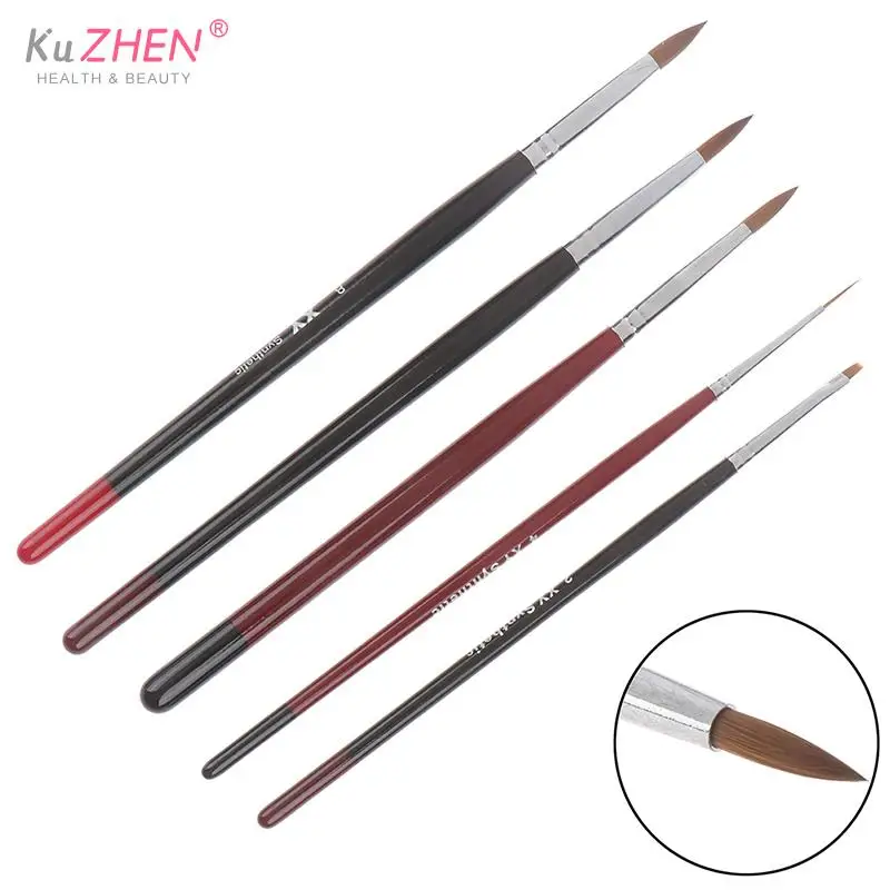 1/5PCS Dental Resin Brush Pens Dental Shaping Silicone Tooth Tool Porcelain Teeth Dentist Tool For Adhesive Composite