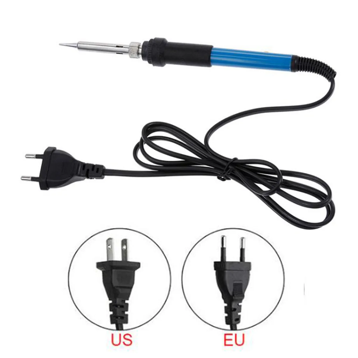 Electric soldering iron adjustable temperature 60w welding tool 110V 220V - view 2