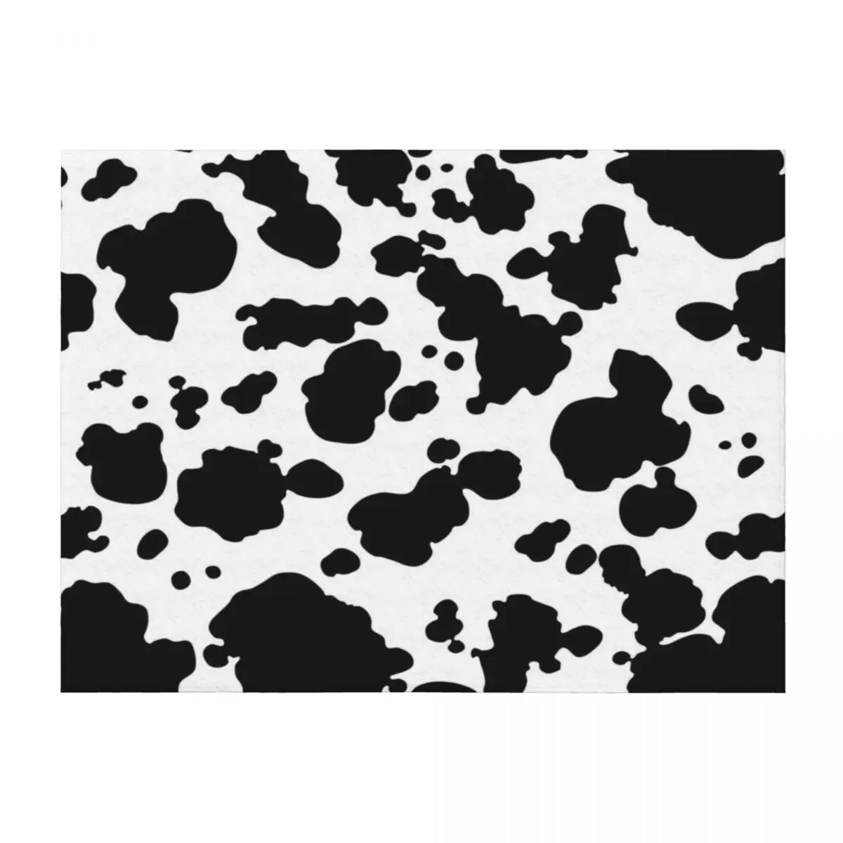 

Cow Print Throw Blanket Custom christmas gifts Designers for babies Blankets