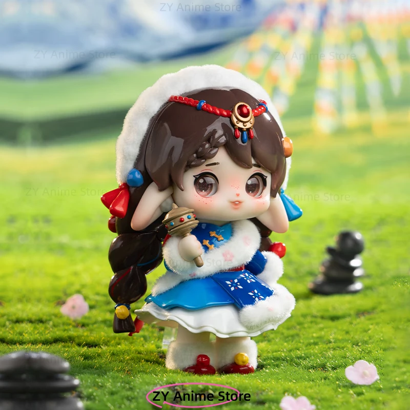 Genuine Ruby Tea Fairy Square Series Mystery Blind Box Cute Chao play handmade desktop ornaments children's holiday gifts