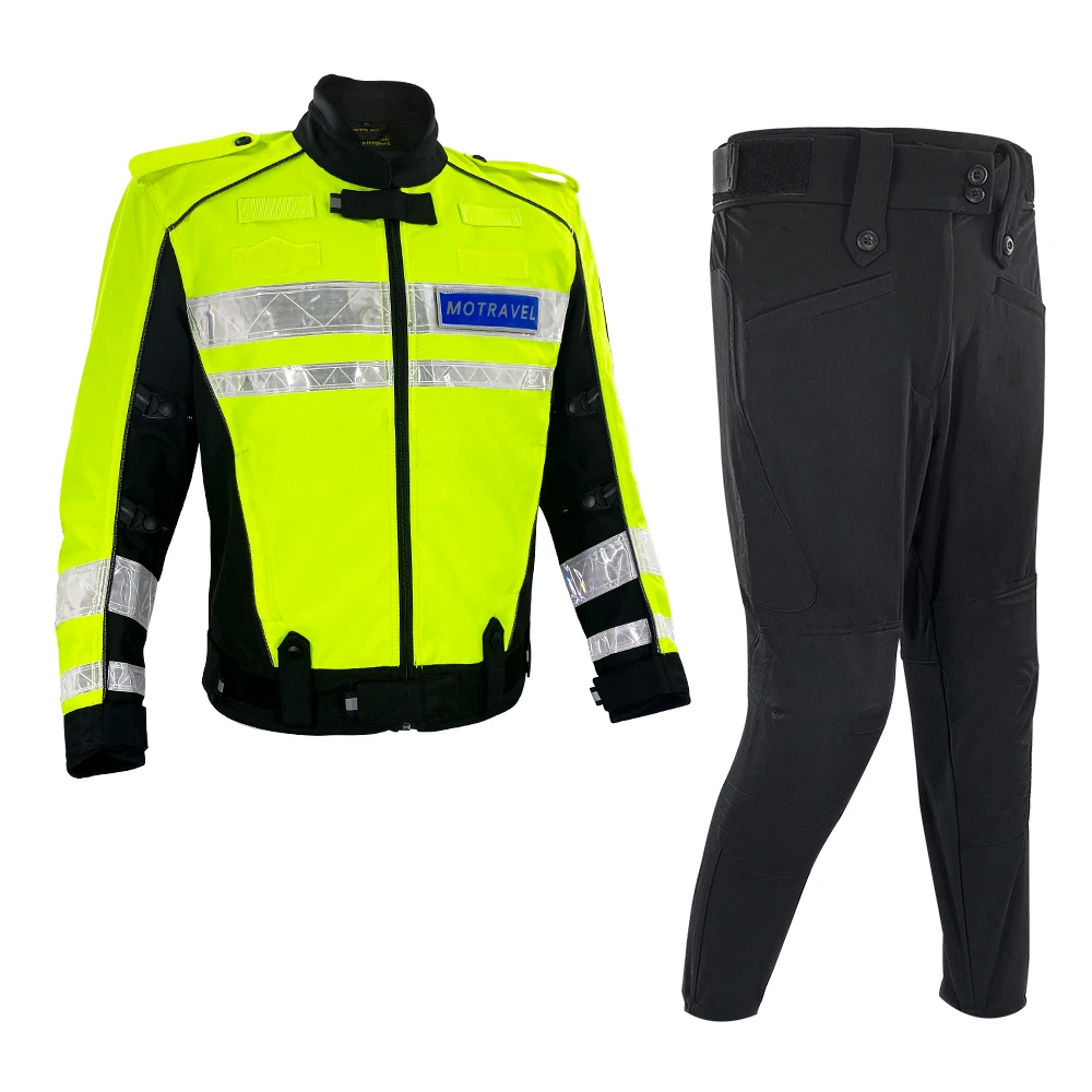 HPJG042 Motor Bike Touring Moto Textile Motorbike Waterproof Riding Racing Jacket Safety Armor Suit Motorcycle Protectors
