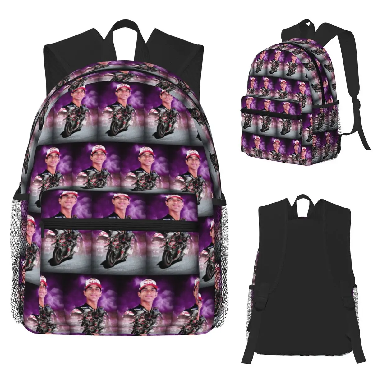 حقيبة ظهر للطلاب رقم 89 من Jorge Martin حقيبة مدرسية للمشي لمسافات طويلة والسفر حقيبة نهارية للأولاد والبنات حقيبة كتب عصرية حقائب كتف #3