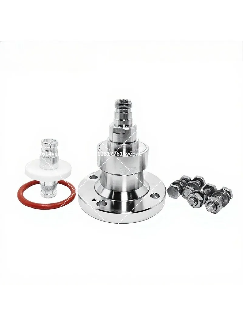 RF Coaxial Adapter, IF70/N-K, 1-5/8 EIA Four-hole Flange to N Female Connector, IF70 to N Female Head