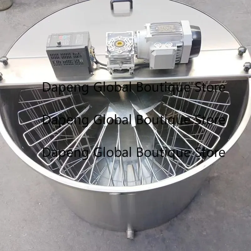 110V 220V 12 24 Frame Automatic Reversible Honey Centrifugal Separating Equipment Apiculture Processing Machine