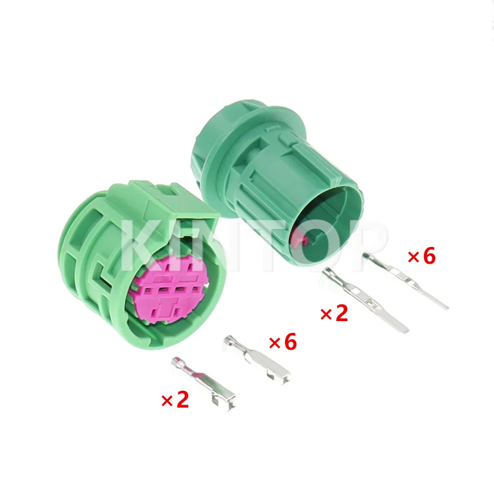 1 Set 8 Pins 13606031X Car Headlight Socket Cable Harness Auto Electronic Connector AC Assembly For Fiat 500X Pendor 500