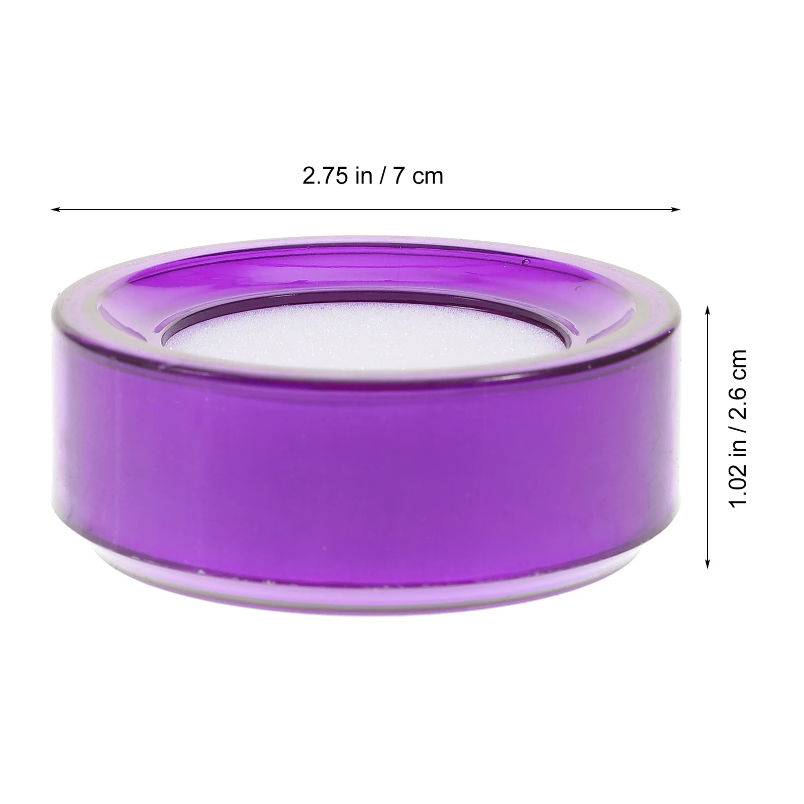 8Pcs Finger Wet Sponge for Counting Machine Hand Moistener Cup Shape Sponge Reusable Safe Counting Counter Aid