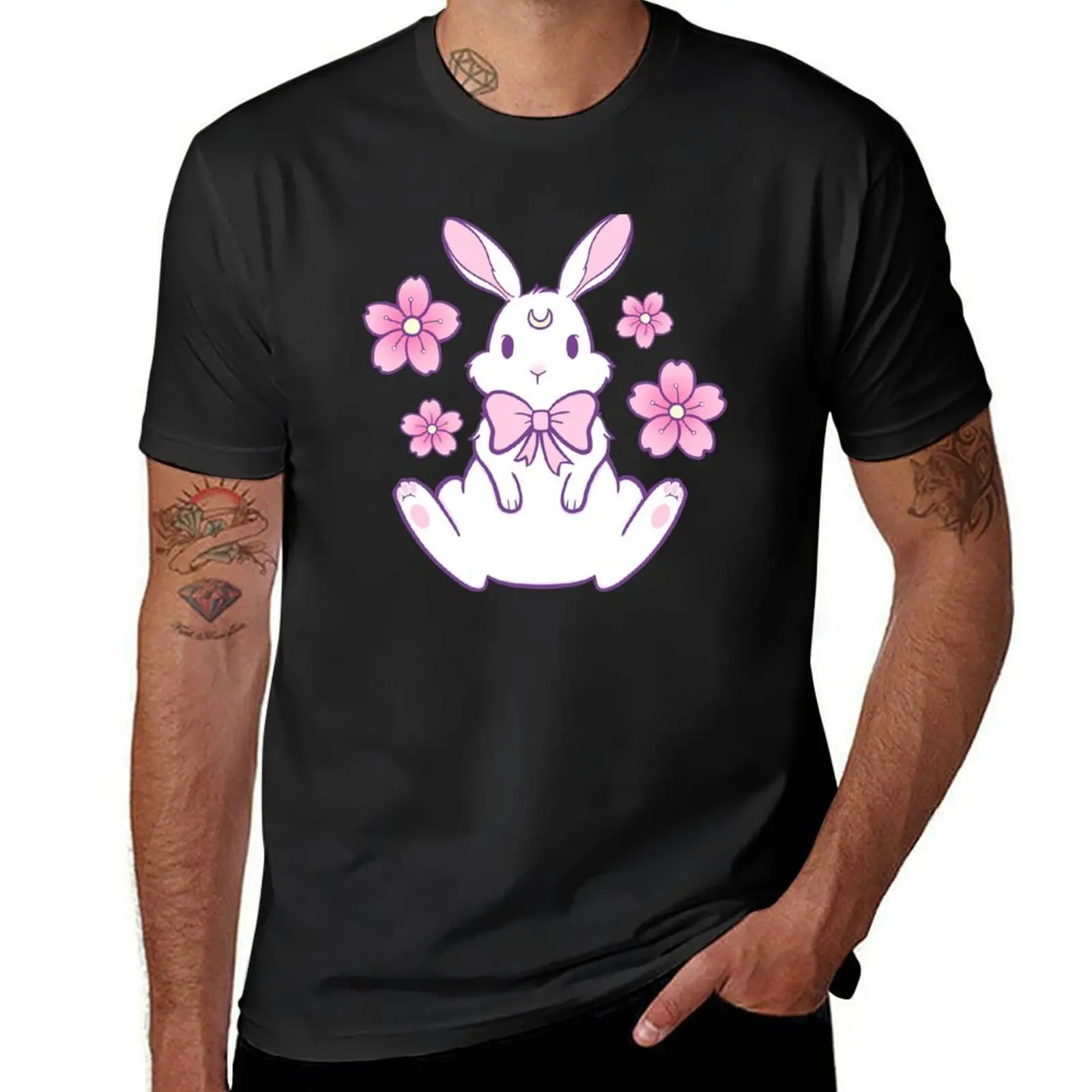 Sakura Bunny 02 | Nikury T-Shirt anime clothes summer top mens graphic t-shirts pack