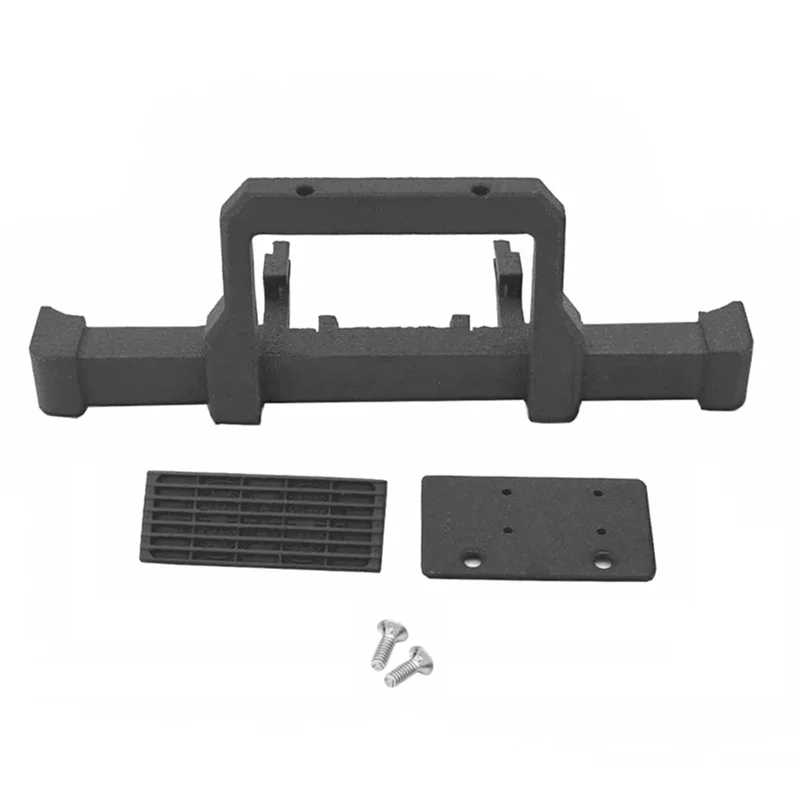 

Цельный передний бампер, аксессуары для радиоуправления, черный для TRX4M Defender 1/18, детали для обновления гусеничного автомобиля на радиоуправлении-Y44A