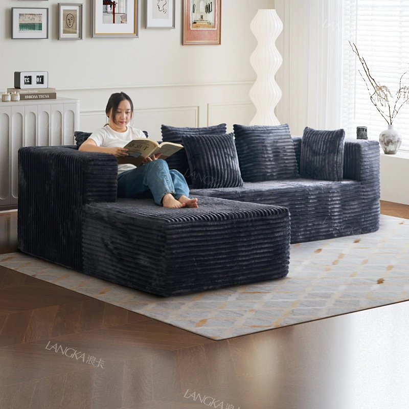 Home Furniture Living Room Fabric Compressed Sofa Lounge Daybed L Shape Bedroom Sofa Bed Couch Recliner Divano Da Soggiorno