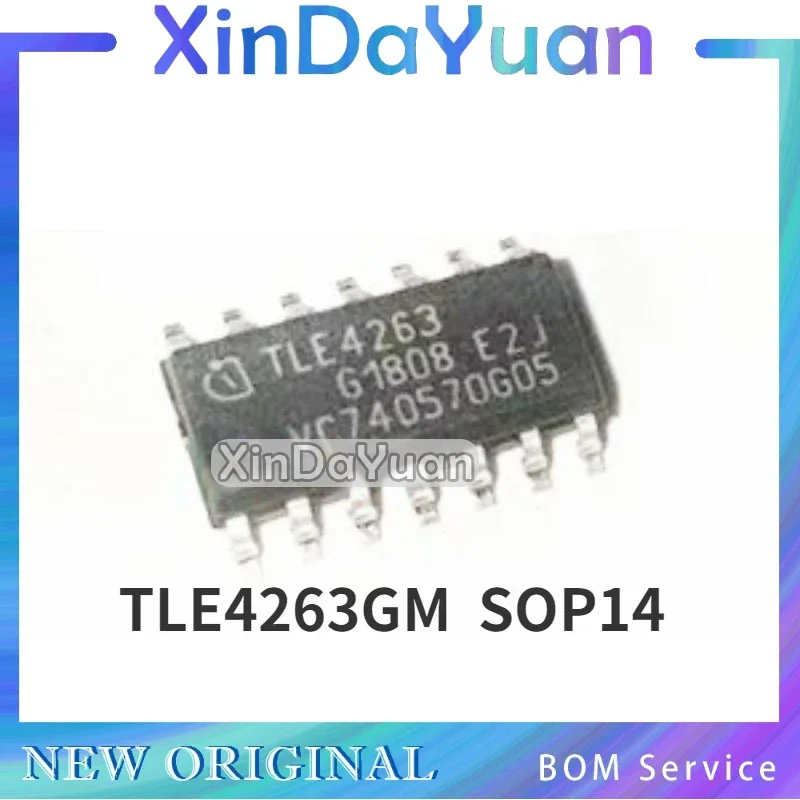 10 pcs TLE4263GM TLE4263 SOP-14