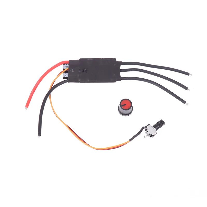 1st Dc 6.5V-27V Bldc 3-fase Borstelloze Motor Driver Hallless Dc Motor Drive Board Snelheidsregelaar Met Potentiometer