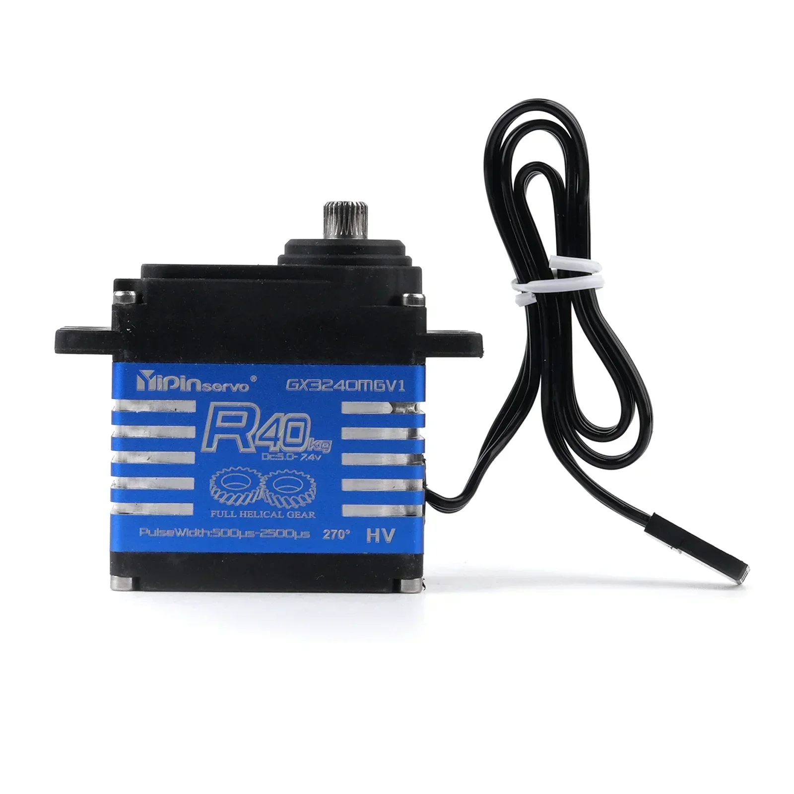 YP3240SMG 40KG Alto Torque Digital Servo Metal Gear IP68 à prova d'água para 1:8 1:10 RC Car Crawler Robot